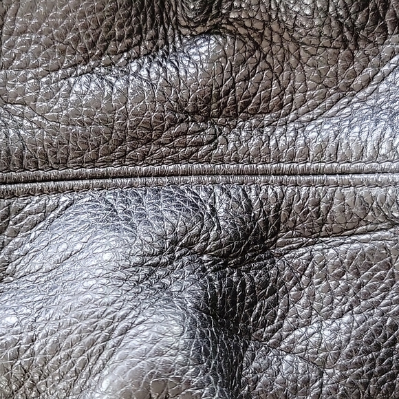 VINTAGE VERA PELLE LEATHER BAG MADE IN ITALY - Picture 8 of 13